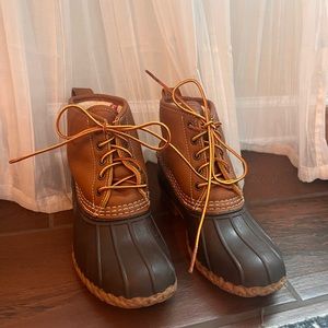 LLBean Boots Size 6M Primaloft Sherpa Lined 6”